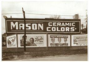 Mason Color® factory dated around 1952.